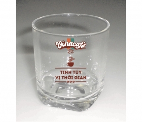 Ly thủy tinh in logo